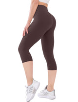 goobingoo High-Waisted Yoga Leggings - Tummy Control Squat-Proof Pants with Pockets