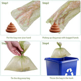 256 Count Lavender Dog Poop Bags Leakproof Eco Pet Waste Bags