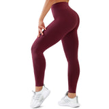 goobingoo High-Waisted Yoga Leggings - Tummy Control Squat-Proof Pants with Pockets