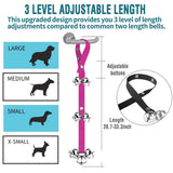 Dog Doorbells for Potty Training Adjustable Puppy Training Bells