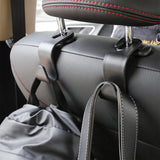 Car Headrest Hooks 4 Pack Backseat Organizer for Bags & Groceries