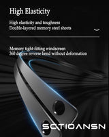 goobingoo 22" Windshield Wiper Blades Set - Premium All-Season J-Hook Beam Blades (2 Pack)
