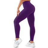 goobingoo High-Waisted Yoga Leggings - Tummy Control Squat-Proof Pants with Pockets