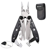 goobingoo 21-in-1 Stainless Steel Multitool - Heavy Duty Pliers & Pocket Knife Gear
