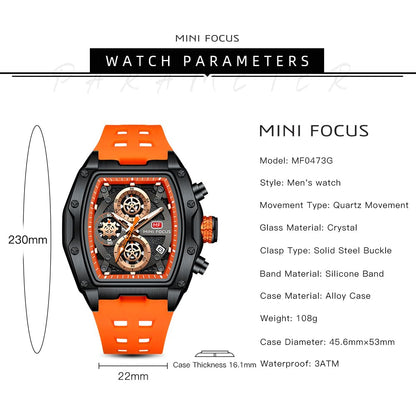 MINI FOCUS Mechanical-Tech Chronograph