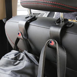 Car Headrest Hooks 4 Pack Backseat Organizer for Bags & Groceries