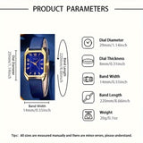 6-Piece Jewelry & Watch Gift Set