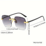 3-piece glass frame set with reflective, anti-reflection design. Trendy and eye-catching décor for home, office, or gifting – stylish and still-cool.