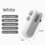 goobingoo 2-in-1 Mini Bag Sealer and Cutter - Rechargeable Portable Heat Sealer