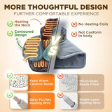 Graphene Heating Pad for Neck & Shoulder – 6 Heat Levels, 4 Auto Shut-Off Timers, 22”x18”