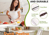 Premium Stainless Steel Multipurpose Peeler – Sharp Blade Sugarcane & Pineapple Cutter (1 or 2 Pieces)