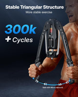 Hydraulic Arm Trainer Adjustable 22-440lb Chest Expander Home Gym