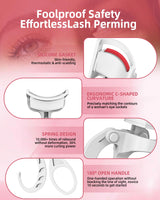 goobingoo Smart Electric Heated Eyelash Curler - 24H Long-Lasting Quick Thermal Lift