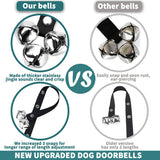 Dog Doorbells for Potty Training Adjustable Puppy Training Bells