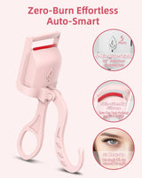 goobingoo Smart Electric Heated Eyelash Curler - 24H Long-Lasting Quick Thermal Lift