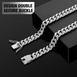 Gold Cuban Link Dog Collar Diamond Luxury Pet Necklace