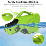 Dog Life Jacket with Front Float Adjustable Pet Swim Vest