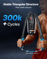 Hydraulic Arm Trainer Adjustable 22-440lb Chest Expander Home Gym