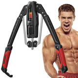 Hydraulic Arm Trainer Adjustable 22-440lb Chest Expander Home Gym