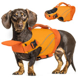 Dog Life Jacket with Front Float Adjustable Pet Swim Vest