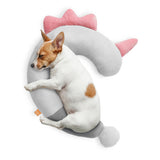 Dog Calming Pillow Soft Neck Support Anti Anxiety Washable Pet Sleep Cushion