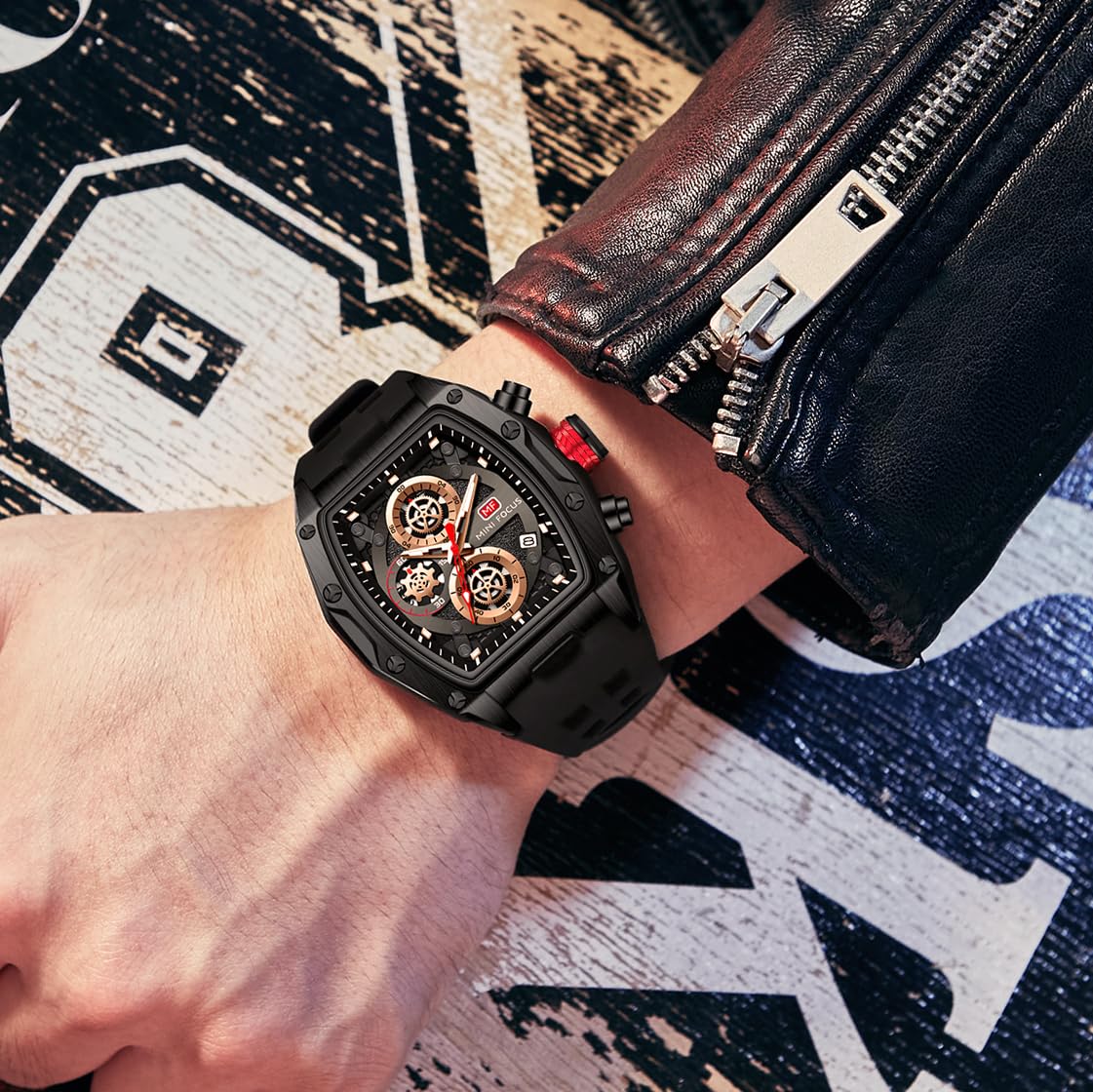 MINI FOCUS Mechanical-Tech Chronograph