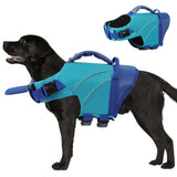 Dog Life Jacket with Front Float Adjustable Pet Swim Vest
