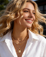 68PCS Gold Jewelry Set for Women Necklaces Bracelets Rings Earrings Bundle