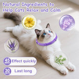 goobingoo Calming Collar for Cats 4-Pack - Adjustable Pet Soother & Anxiety Relief