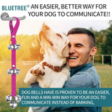 Dog Doorbells for Potty Training Adjustable Puppy Training Bells