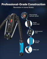 Hydraulic Arm Trainer Adjustable 22-440lb Chest Expander Home Gym
