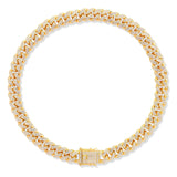 Gold Cuban Link Dog Collar Diamond Luxury Pet Necklace
