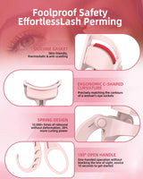 goobingoo Smart Electric Heated Eyelash Curler - 24H Long-Lasting Quick Thermal Lift