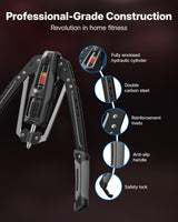 Hydraulic Arm Trainer Adjustable 22-440lb Chest Expander Home Gym