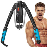 Hydraulic Arm Trainer Adjustable 22-440lb Chest Expander Home Gym
