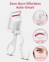 goobingoo Smart Electric Heated Eyelash Curler - 24H Long-Lasting Quick Thermal Lift