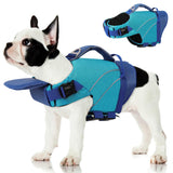 Dog Life Jacket with Front Float Adjustable Pet Swim Vest