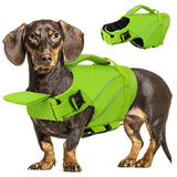 Dog Life Jacket with Front Float Adjustable Pet Swim Vest