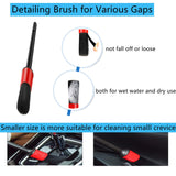 Car Interior Cleaning Kit Brush & Gel Vent Duster Auto Detailing Tools
