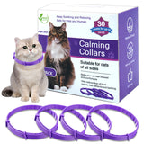 goobingoo Calming Collar for Cats 4-Pack - Adjustable Pet Soother & Anxiety Relief
