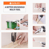 goobingoo 21-in-1 Stainless Steel Multitool - Heavy Duty Pliers & Pocket Knife Gear