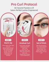 goobingoo Smart Electric Heated Eyelash Curler - 24H Long-Lasting Quick Thermal Lift
