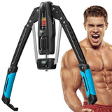 Hydraulic Arm Trainer Adjustable 22-440lb Chest Expander Home Gym