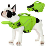 Dog Life Jacket with Front Float Adjustable Pet Swim Vest