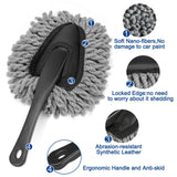 Car Interior Cleaning Kit Brush & Gel Vent Duster Auto Detailing Tools