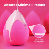 5PCS Makeup Sponge Set Latex Free Beauty Blender Soft Foundation Sponge