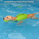 Dog Life Jacket with Front Float Adjustable Pet Swim Vest