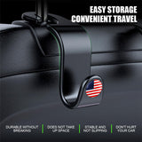Car Headrest Hooks 4 Pack Backseat Organizer for Bags & Groceries