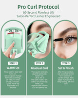 goobingoo Smart Electric Heated Eyelash Curler - 24H Long-Lasting Quick Thermal Lift