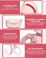goobingoo Smart Electric Heated Eyelash Curler - 24H Long-Lasting Quick Thermal Lift